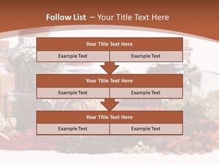 Flirt Attractive Makeup PowerPoint Template