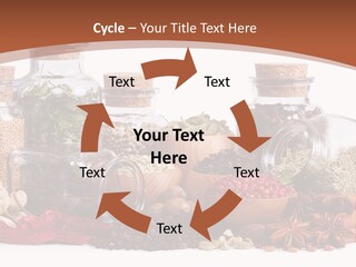 Flirt Attractive Makeup PowerPoint Template