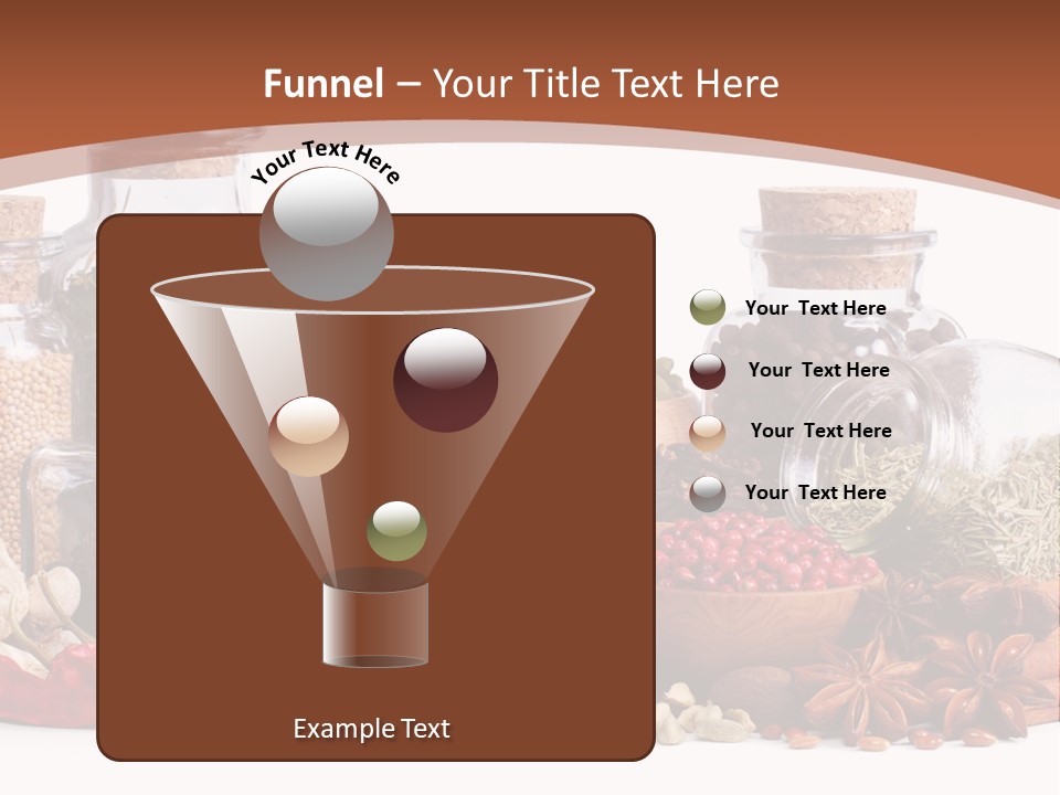 Flirt Attractive Makeup PowerPoint Template