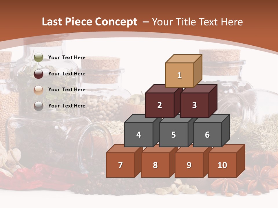 Flirt Attractive Makeup PowerPoint Template