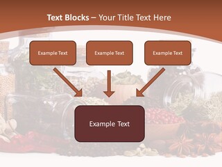 Flirt Attractive Makeup PowerPoint Template