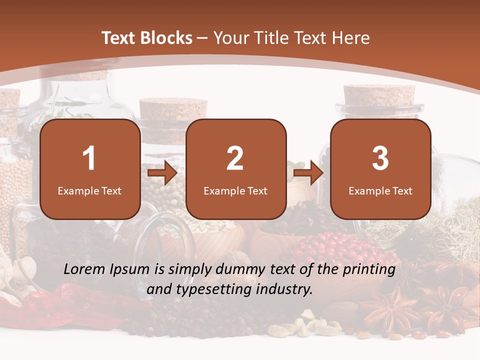 Flirt Attractive Makeup PowerPoint Template