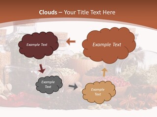 Flirt Attractive Makeup PowerPoint Template