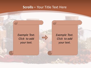 Flirt Attractive Makeup PowerPoint Template