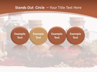 Flirt Attractive Makeup PowerPoint Template