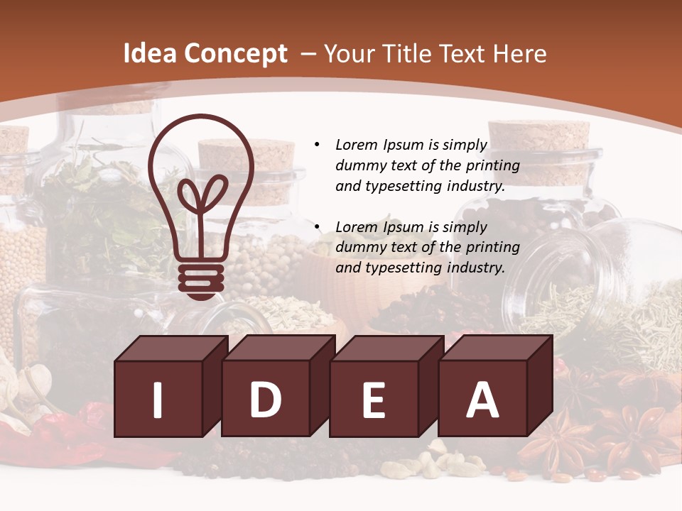 Flirt Attractive Makeup PowerPoint Template