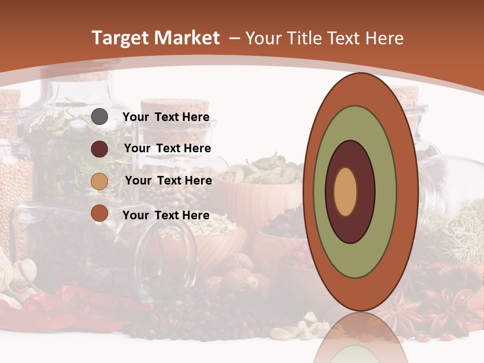 Flirt Attractive Makeup PowerPoint Template