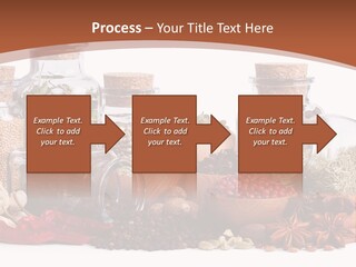 Flirt Attractive Makeup PowerPoint Template