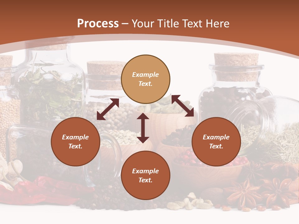 Flirt Attractive Makeup PowerPoint Template