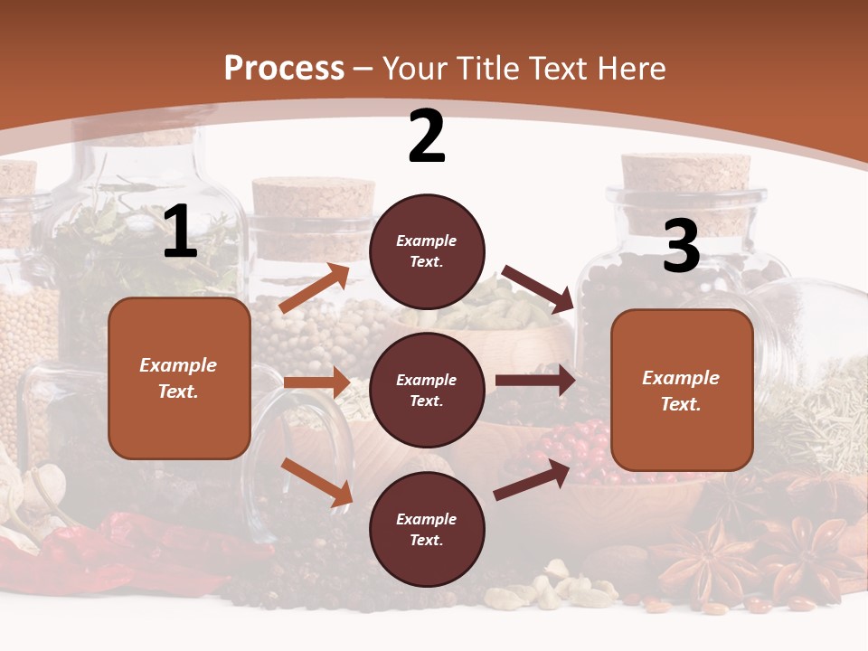 Flirt Attractive Makeup PowerPoint Template