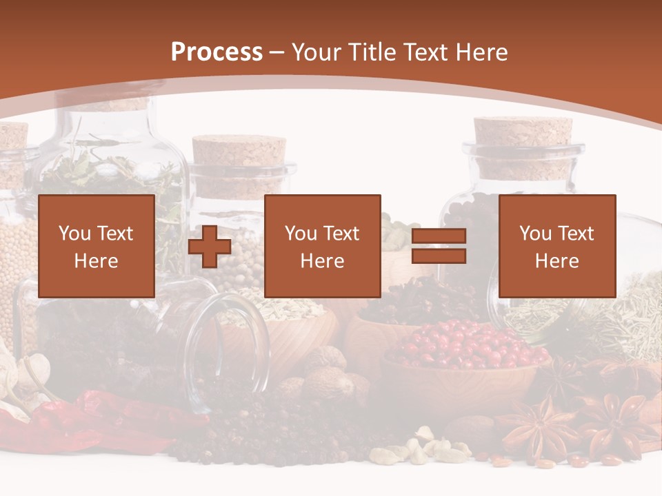 Flirt Attractive Makeup PowerPoint Template
