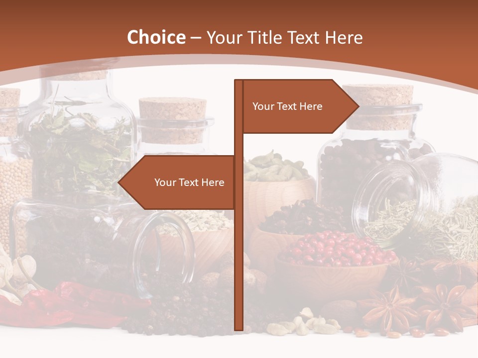 Flirt Attractive Makeup PowerPoint Template