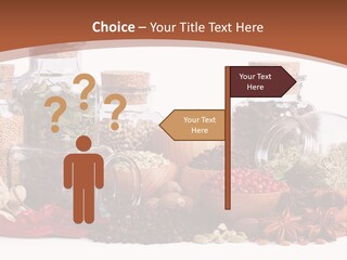 Flirt Attractive Makeup PowerPoint Template