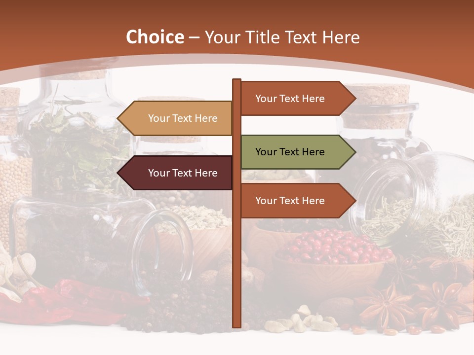 Flirt Attractive Makeup PowerPoint Template