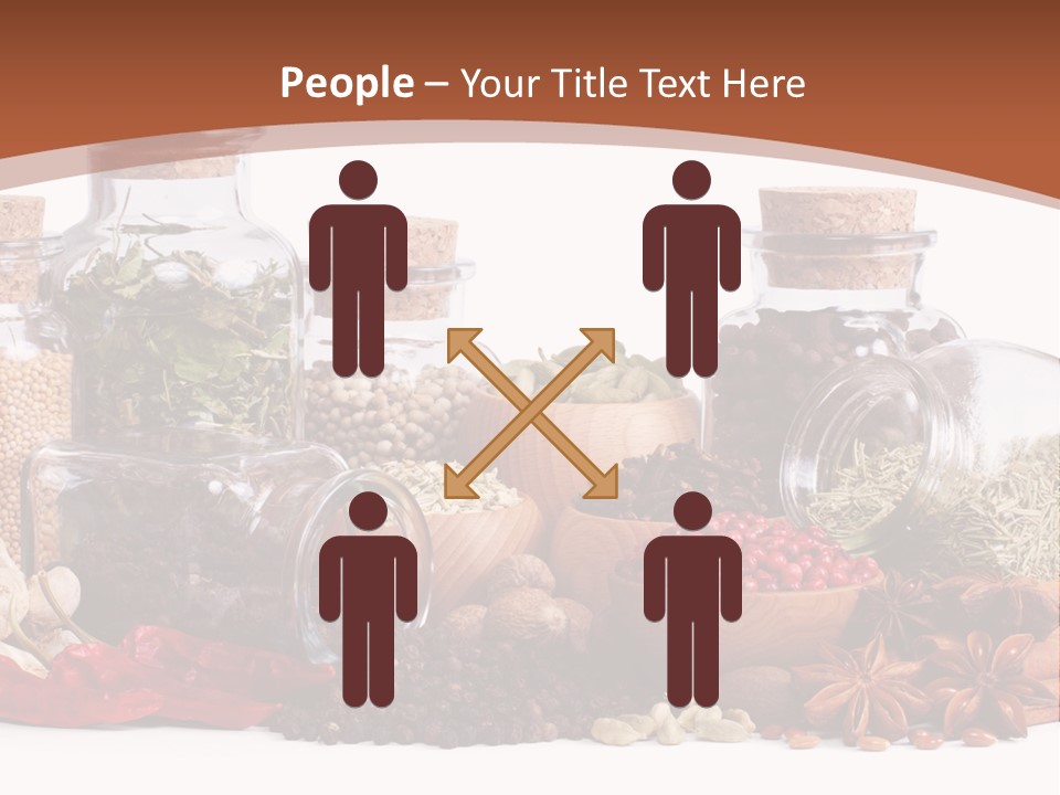 Flirt Attractive Makeup PowerPoint Template