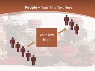 Flirt Attractive Makeup PowerPoint Template