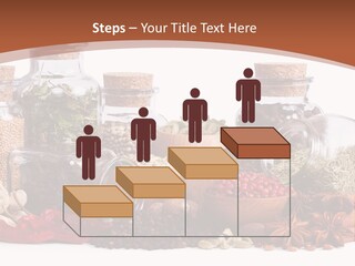 Flirt Attractive Makeup PowerPoint Template