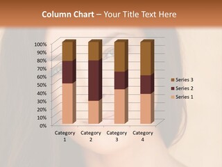 Flirt Attractive Makeup PowerPoint Template