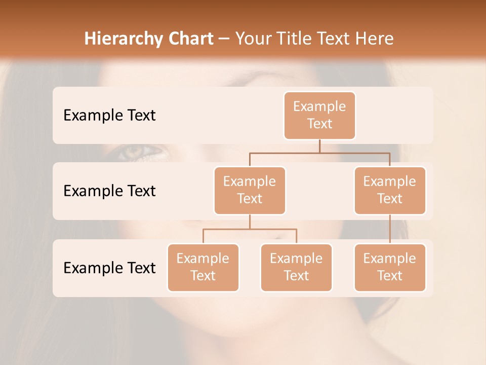Flirt Attractive Makeup PowerPoint Template