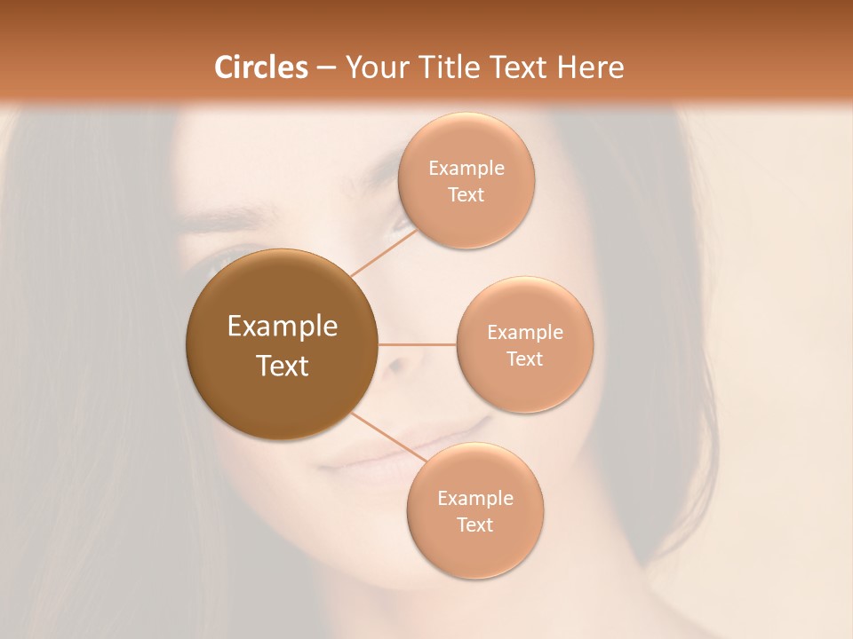 Flirt Attractive Makeup PowerPoint Template