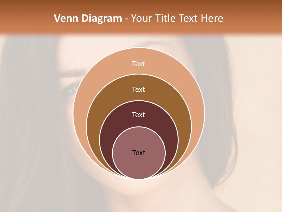 Flirt Attractive Makeup PowerPoint Template