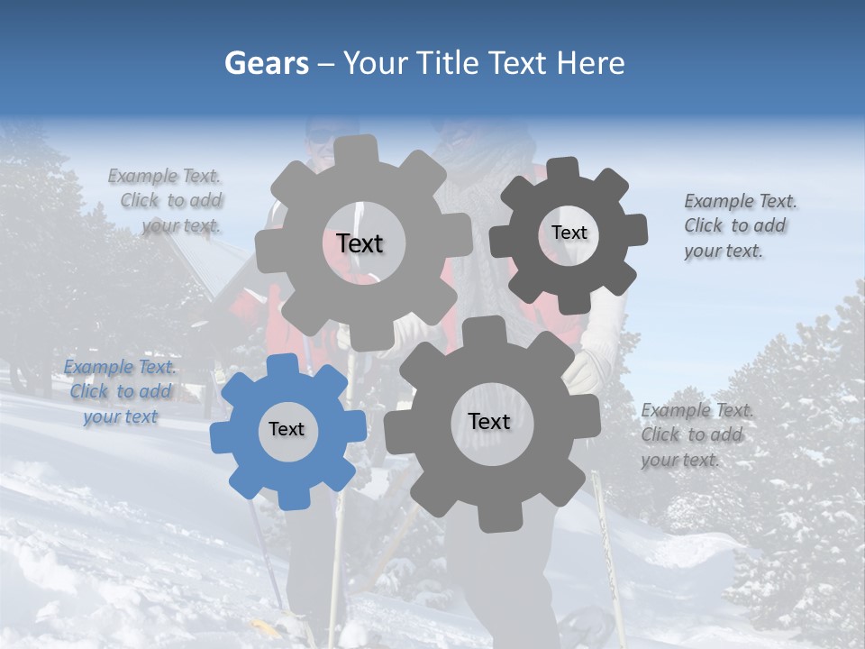 Person Cheerful Fun PowerPoint Template