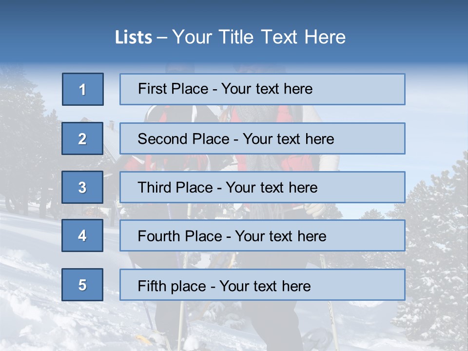 Person Cheerful Fun PowerPoint Template