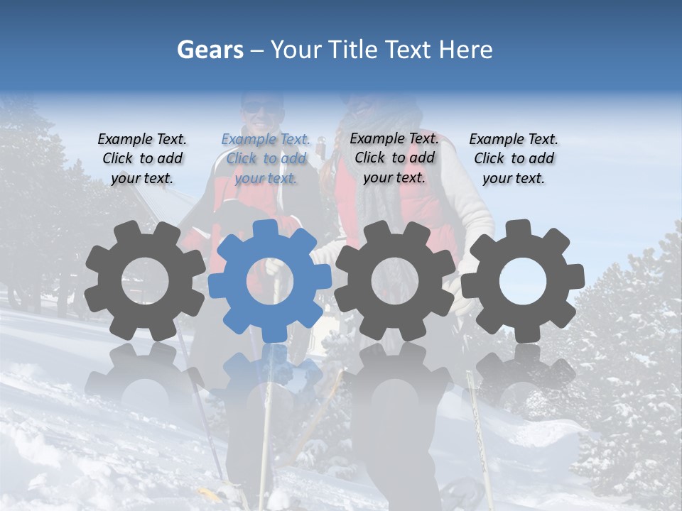 Person Cheerful Fun PowerPoint Template