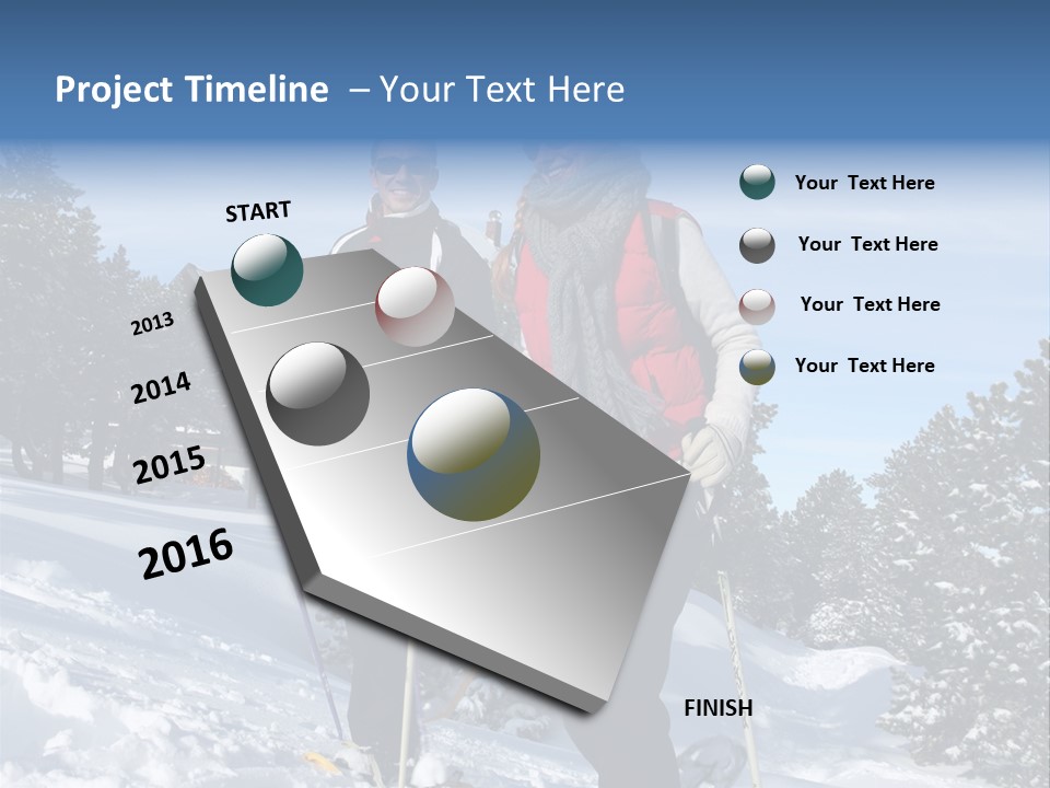 Person Cheerful Fun PowerPoint Template