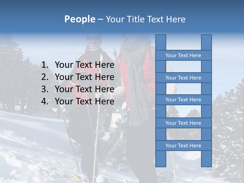 Person Cheerful Fun PowerPoint Template