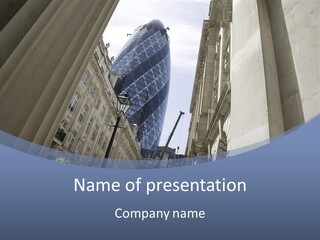 Building Europe England PowerPoint Template