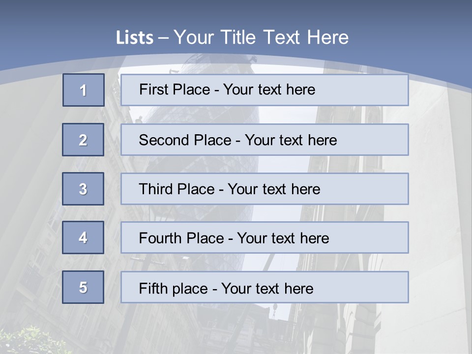 Building Europe England PowerPoint Template