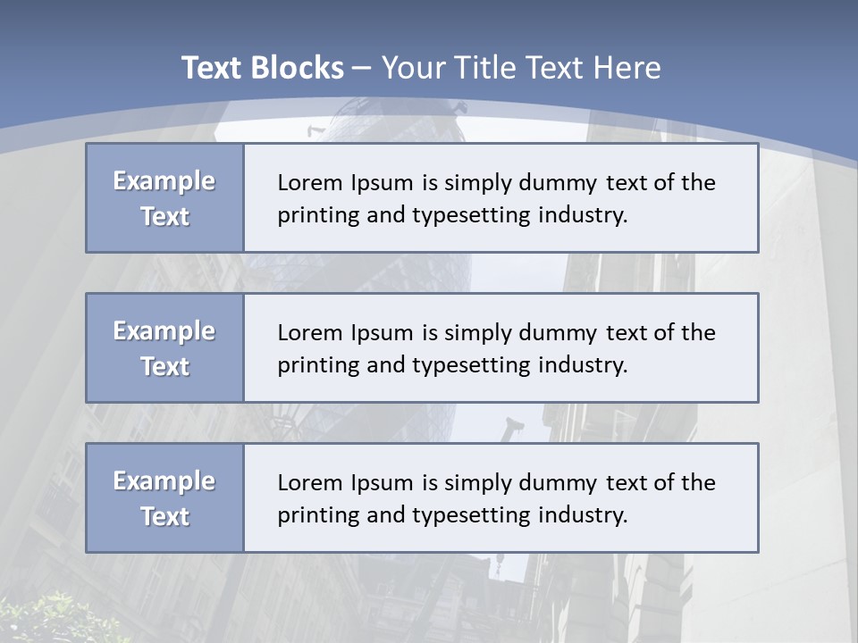 Building Europe England PowerPoint Template