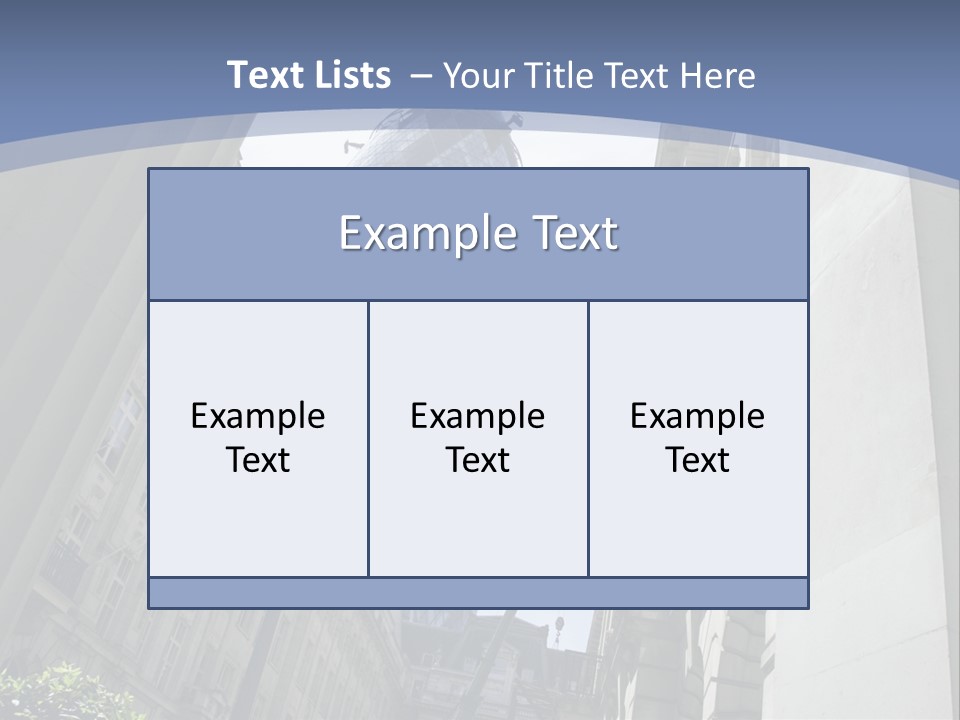 Building Europe England PowerPoint Template