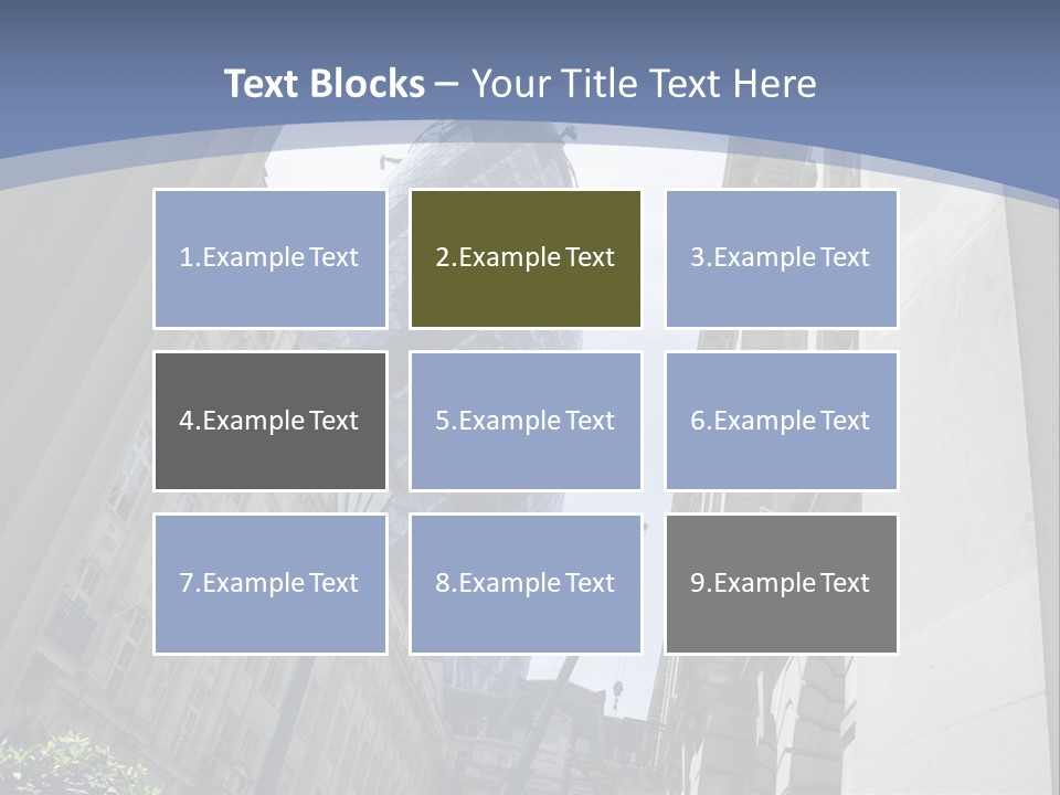 Building Europe England PowerPoint Template