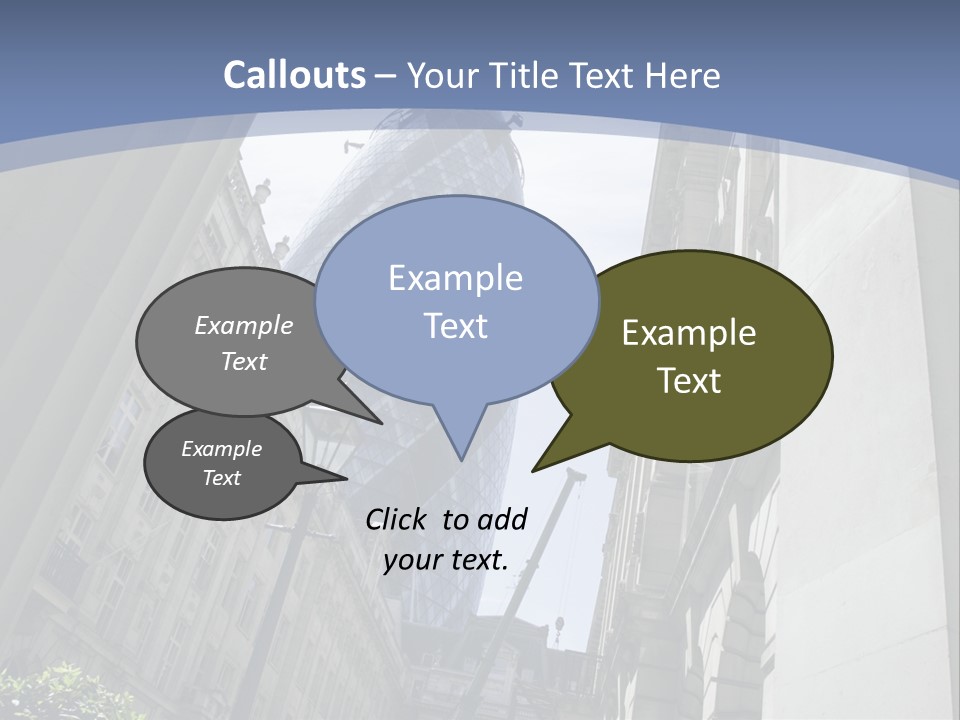 Building Europe England PowerPoint Template