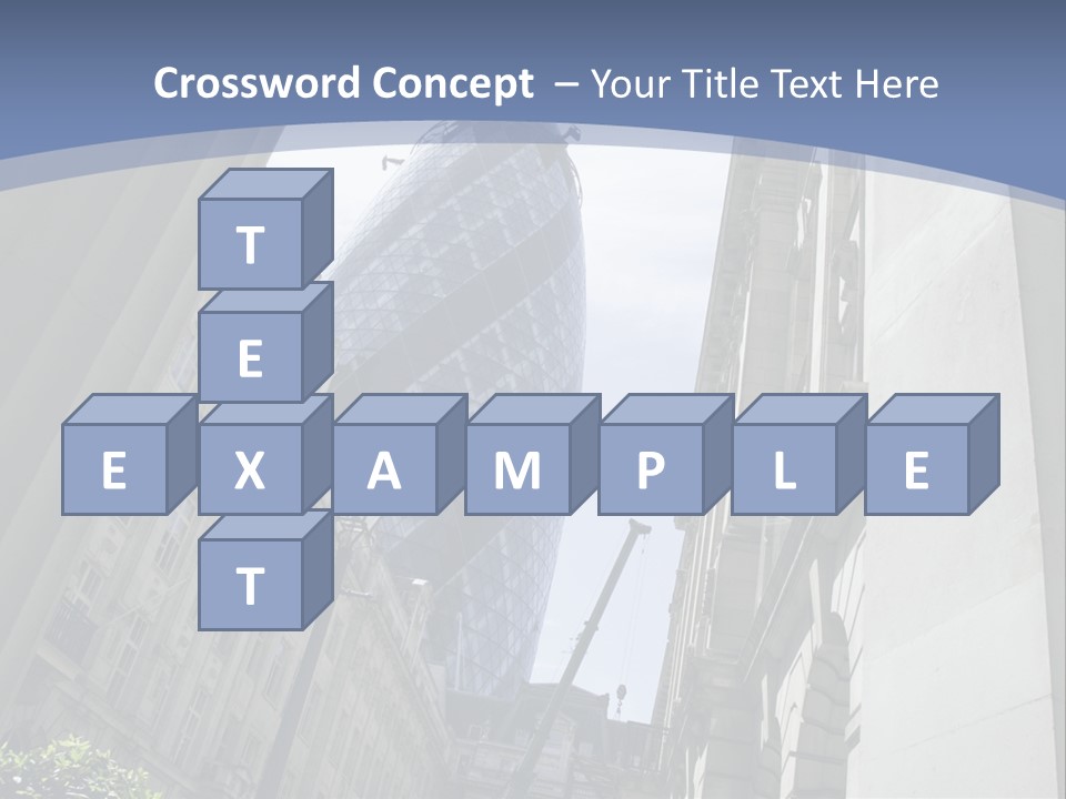 Building Europe England PowerPoint Template