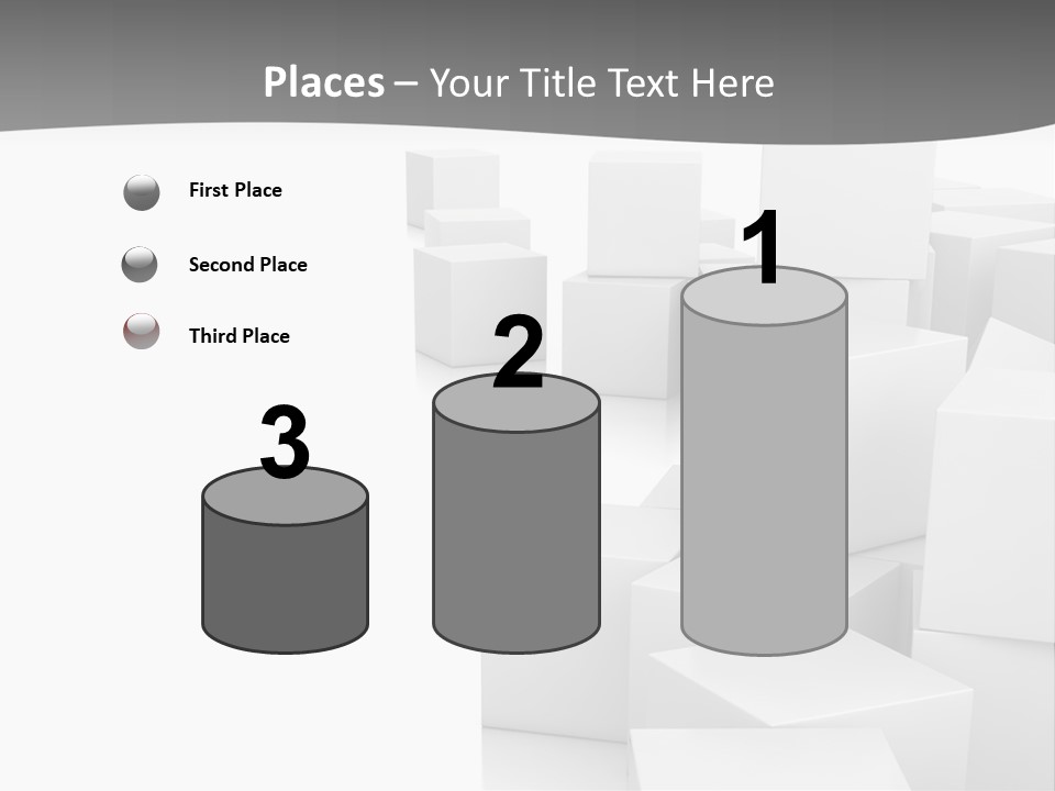 Light Structure Illustration PowerPoint Template