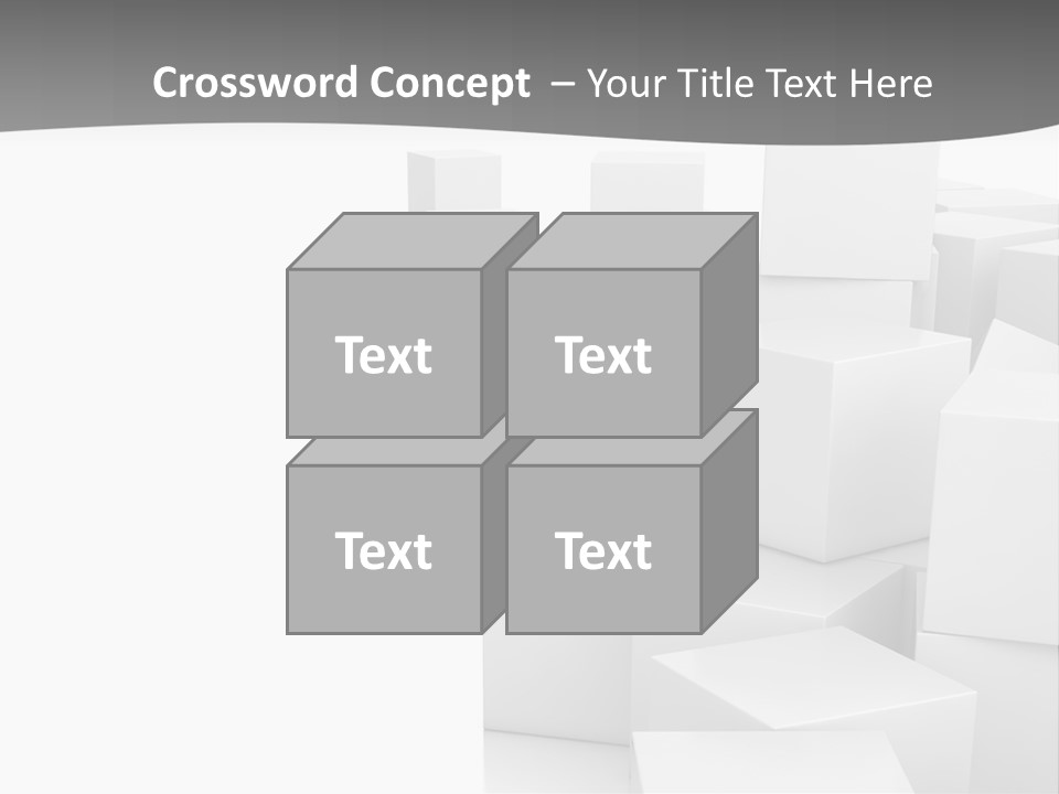 Light Structure Illustration PowerPoint Template