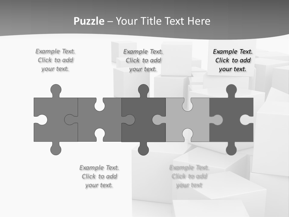 Light Structure Illustration PowerPoint Template