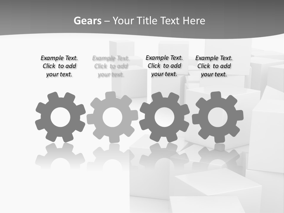 Light Structure Illustration PowerPoint Template