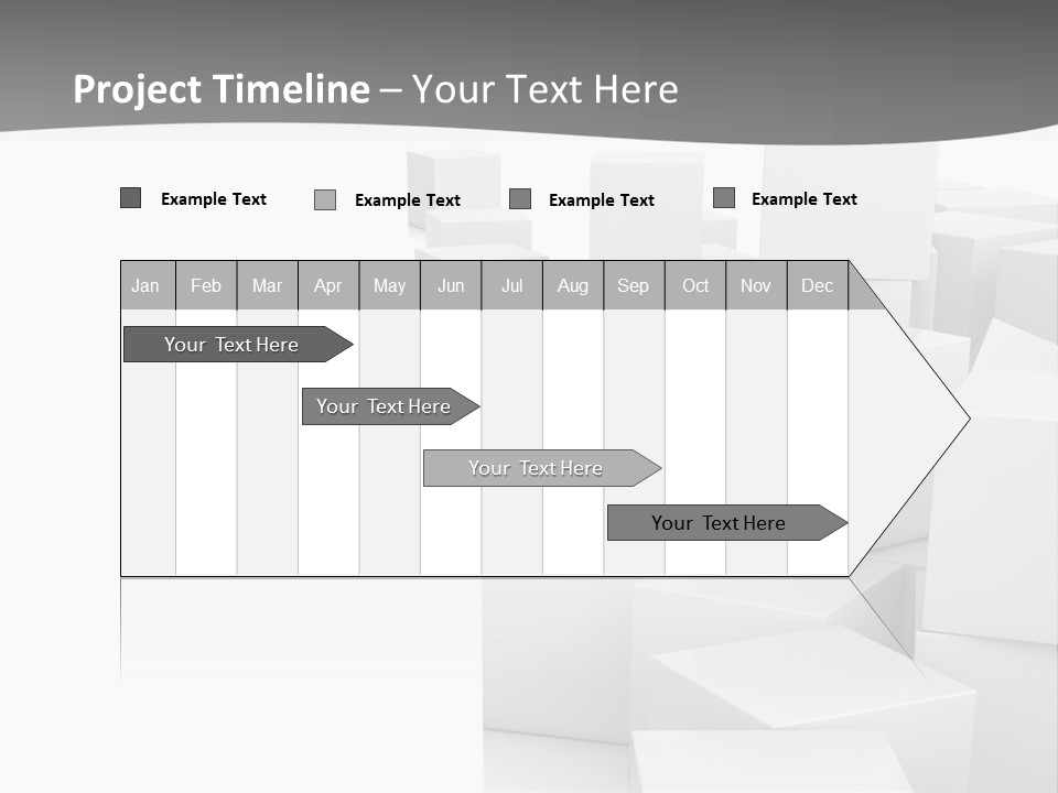 Light Structure Illustration PowerPoint Template