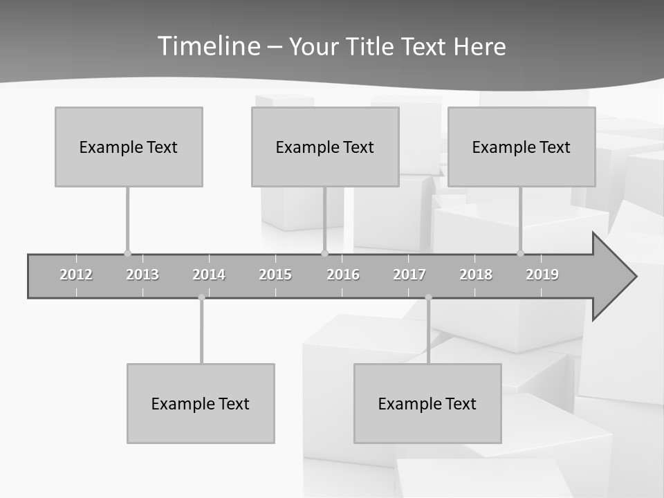 Light Structure Illustration PowerPoint Template