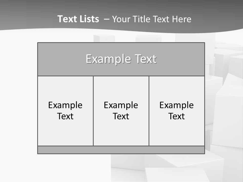 Light Structure Illustration PowerPoint Template