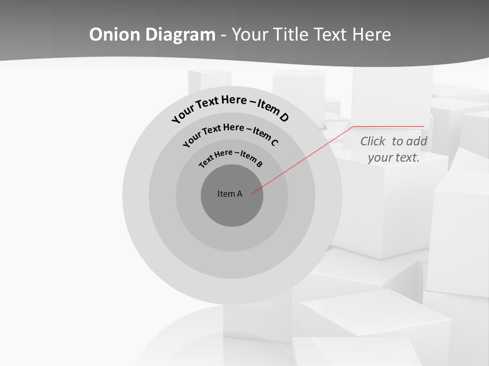 Light Structure Illustration PowerPoint Template