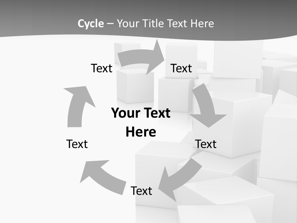 Light Structure Illustration PowerPoint Template