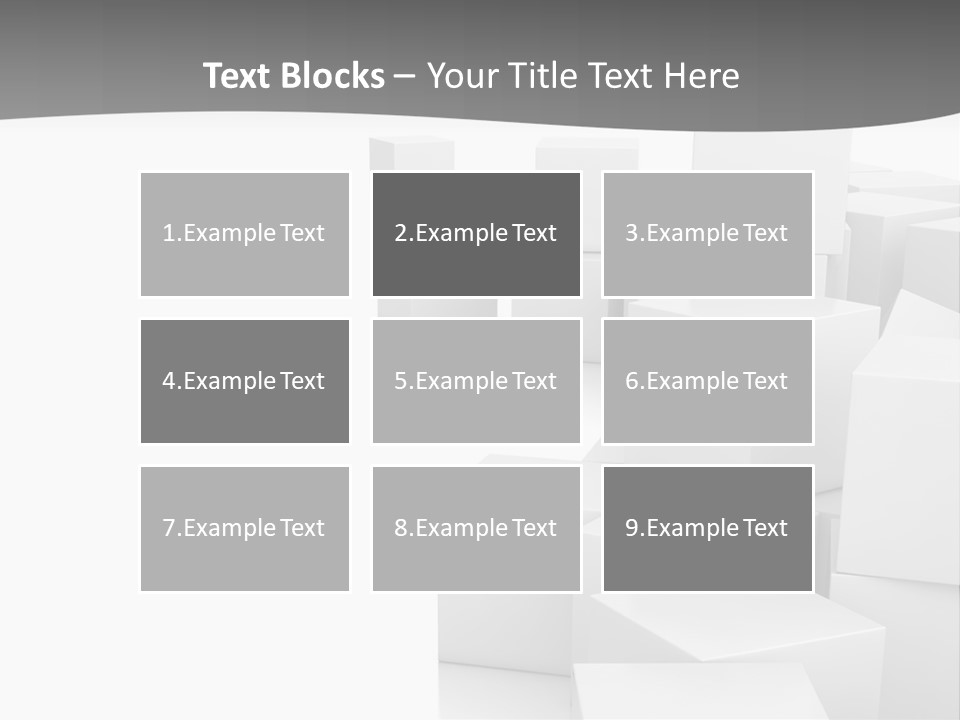 Light Structure Illustration PowerPoint Template