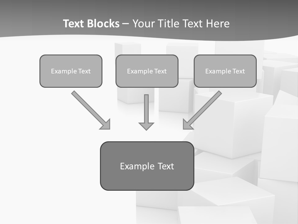 Light Structure Illustration PowerPoint Template