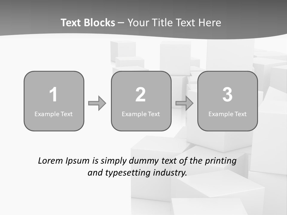 Light Structure Illustration PowerPoint Template