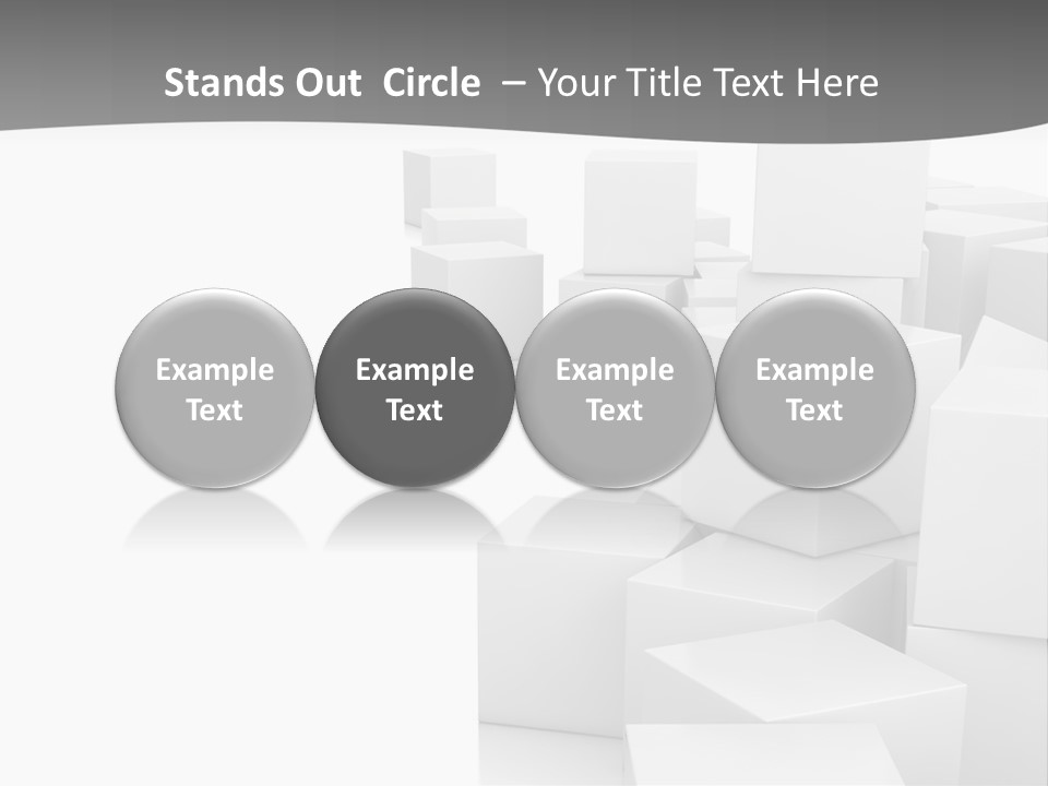 Light Structure Illustration PowerPoint Template